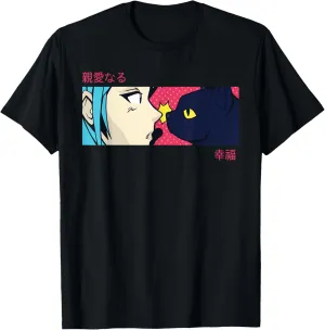 Anime Girl Eyes - Japan Culture Art - Japanese Aesthetic T-Shirt
