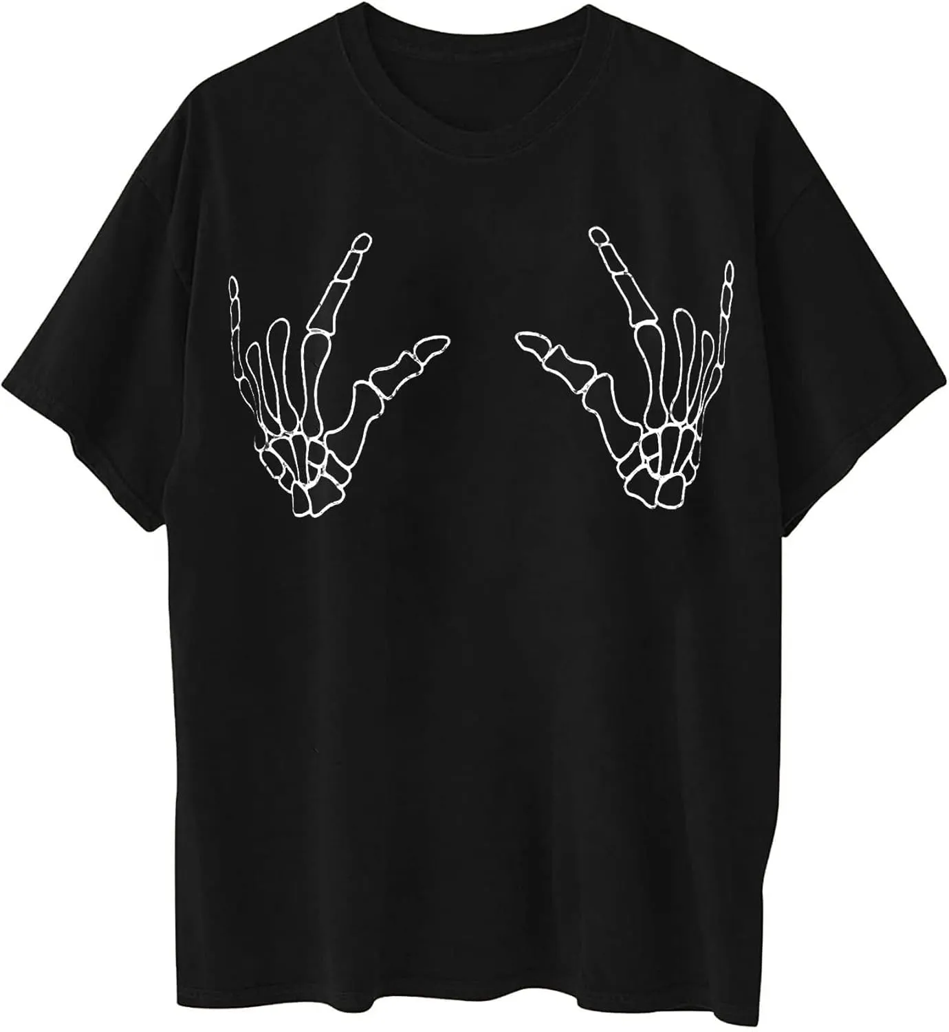 Avanova Women Graphic Letter Print Oversized T Shirt Short Sleeve Casual Summer Loose Fit Tee Top