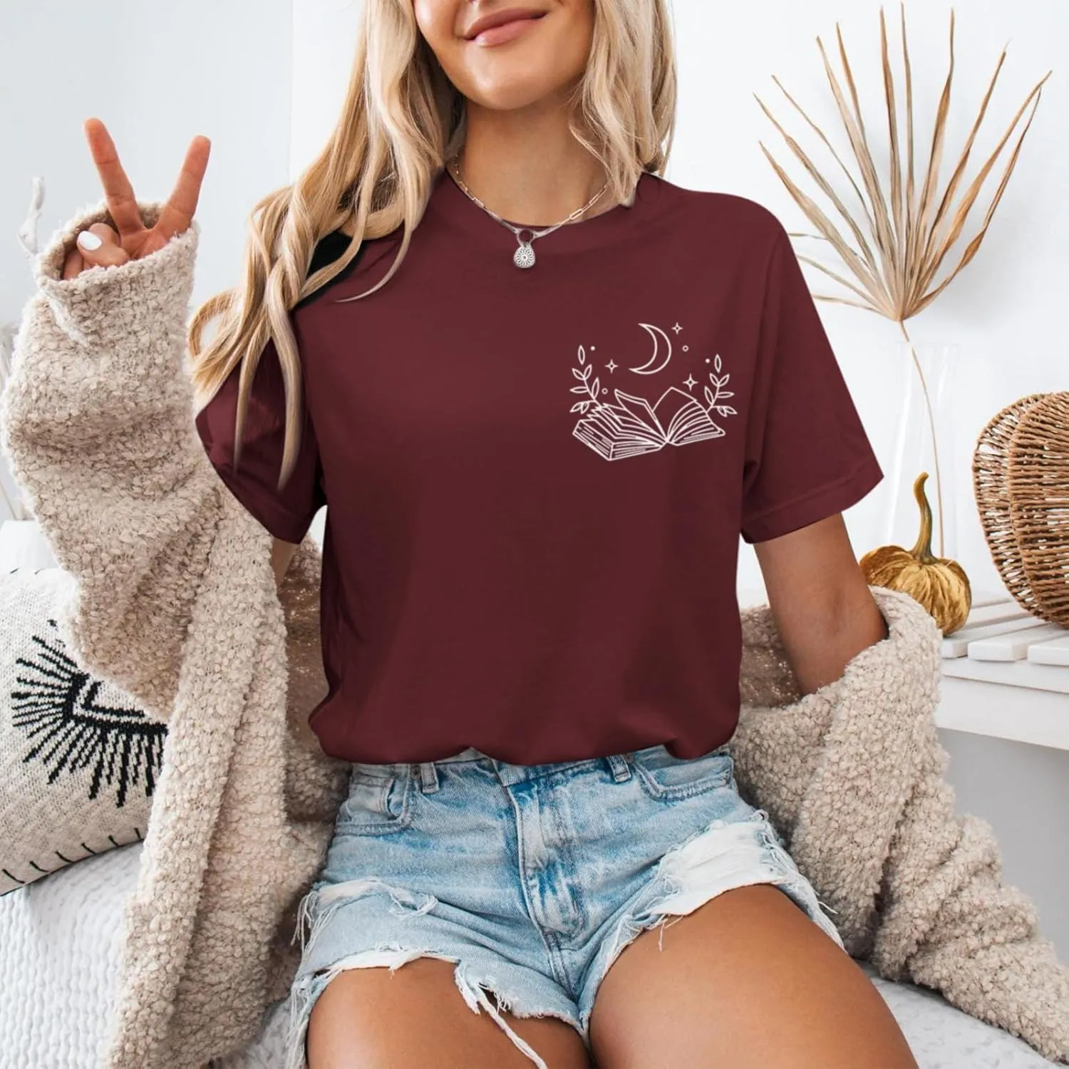 Book Shirts for Women Read Books Be Kind Stay Weird Tshirt Book Lovers Bookish Gifts Reading Shirt Bookworm Tee Tops