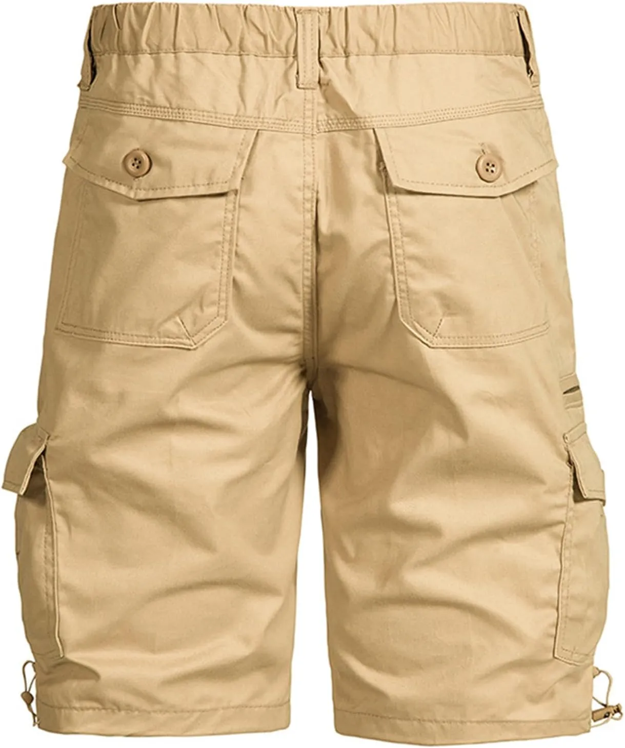 Casual Tactical Shorts for Men Slim Fit Straight Leg Cargo Shorts Outdoor Hiking Joggers Athletic Pants with Pockets