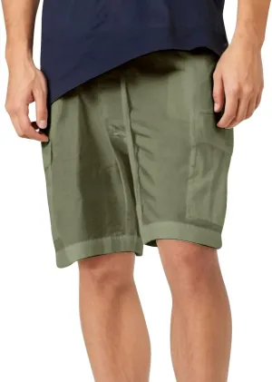Cotton Linen Shorts for Men Casual Solid Color Baggy Shorts Breathable Pants Gym Running Thin Pants 2025 Summer