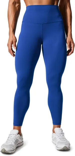 CRZ YOGA Women's Hugged Feeling Compression Leggings 25 Inches - Thick High Waisted Tummy Control Workout Pants Tights