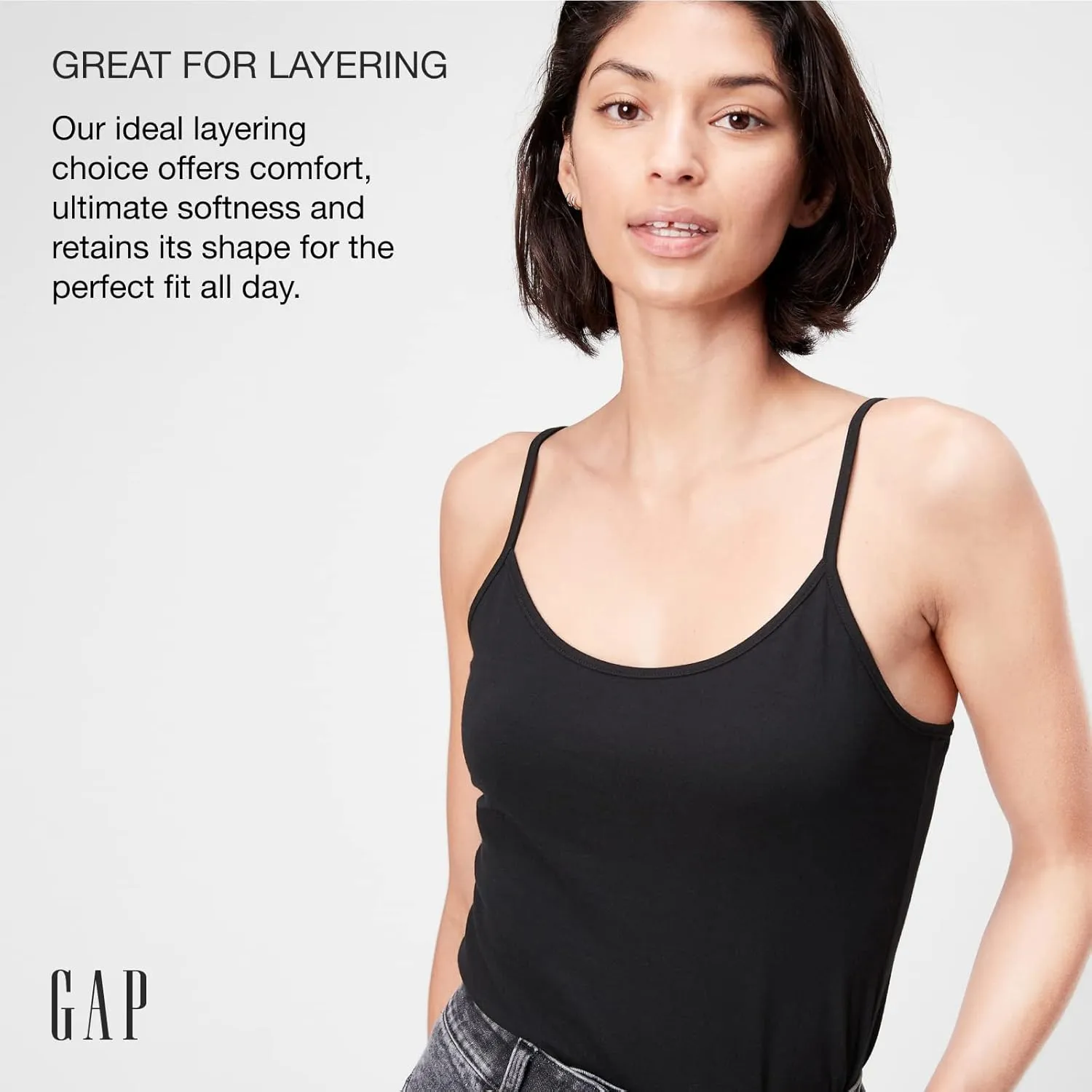 GAP Womens Fitted Cami