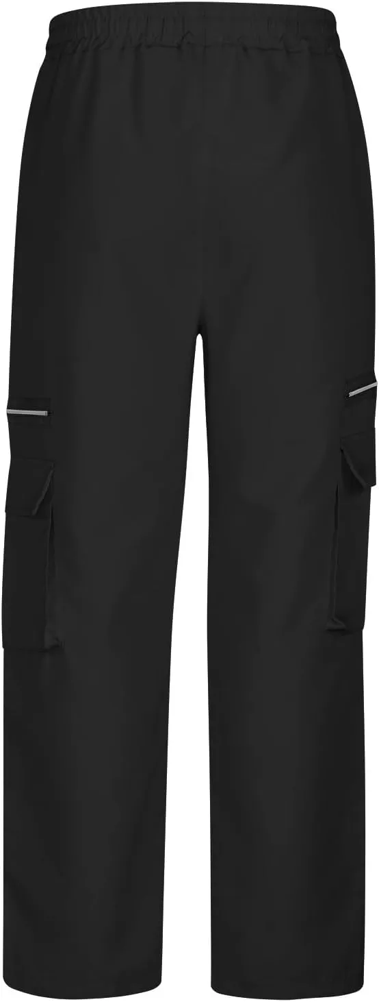Hiking Pants Men Casual Sports Sweatpants with Zipper Pockets Track Jogging Workout Pants Athletic Running Pants