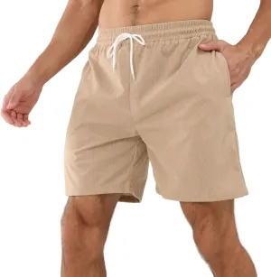 Lounge Shorts Men Big and Tall Slim Fit Comfortable and Breathable Low Waisted Shorts 2025 Summer