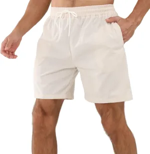 Lounge Shorts Men Big and Tall Slim Fit Comfortable and Breathable Low Waisted Shorts 2025 Summer