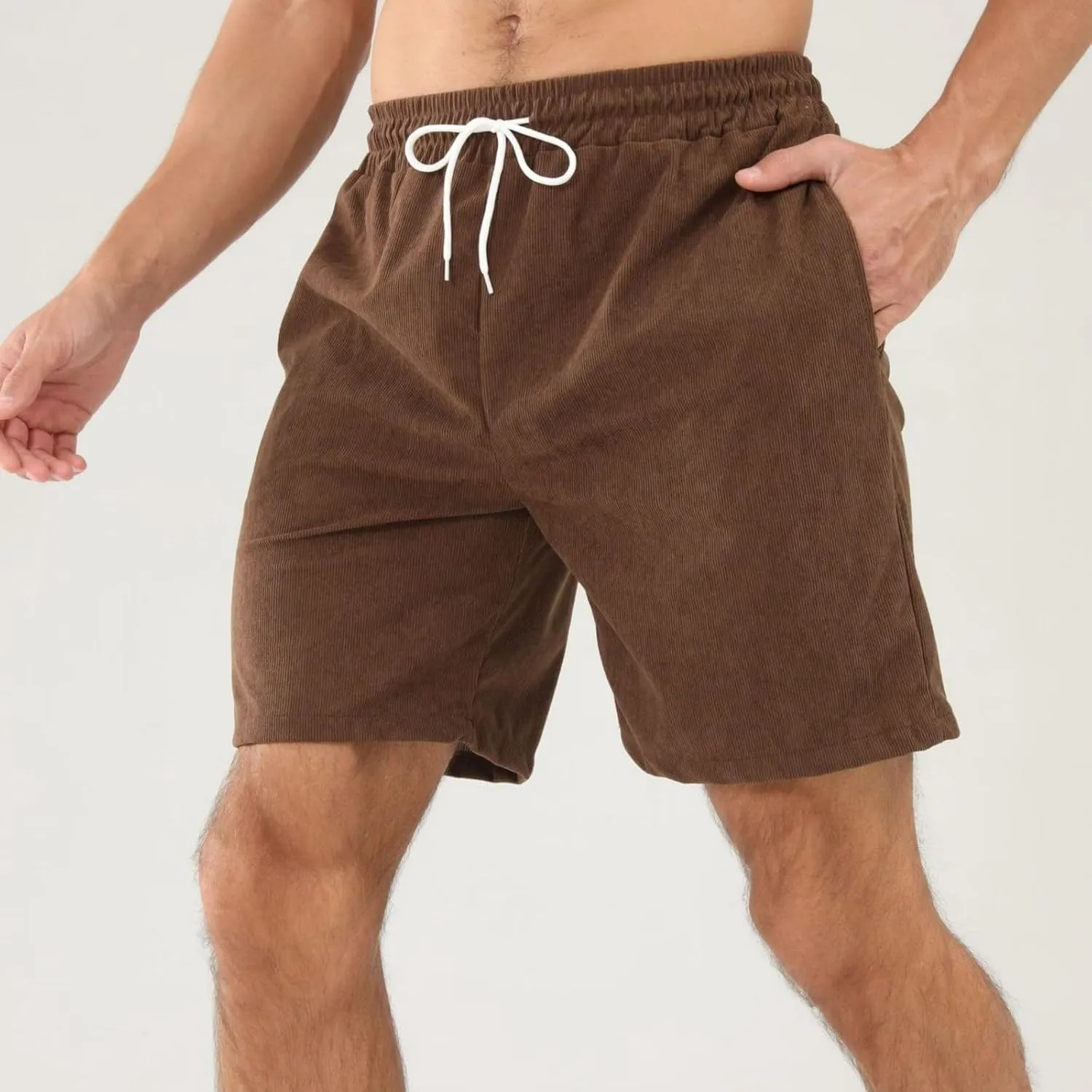 Lounge Shorts Men Big and Tall Slim Fit Comfortable and Breathable Low Waisted Shorts 2025 Summer