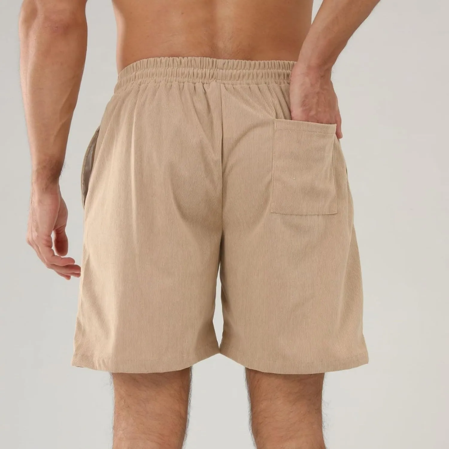 Lounge Shorts Men Big and Tall Slim Fit Comfortable and Breathable Low Waisted Shorts 2025 Summer