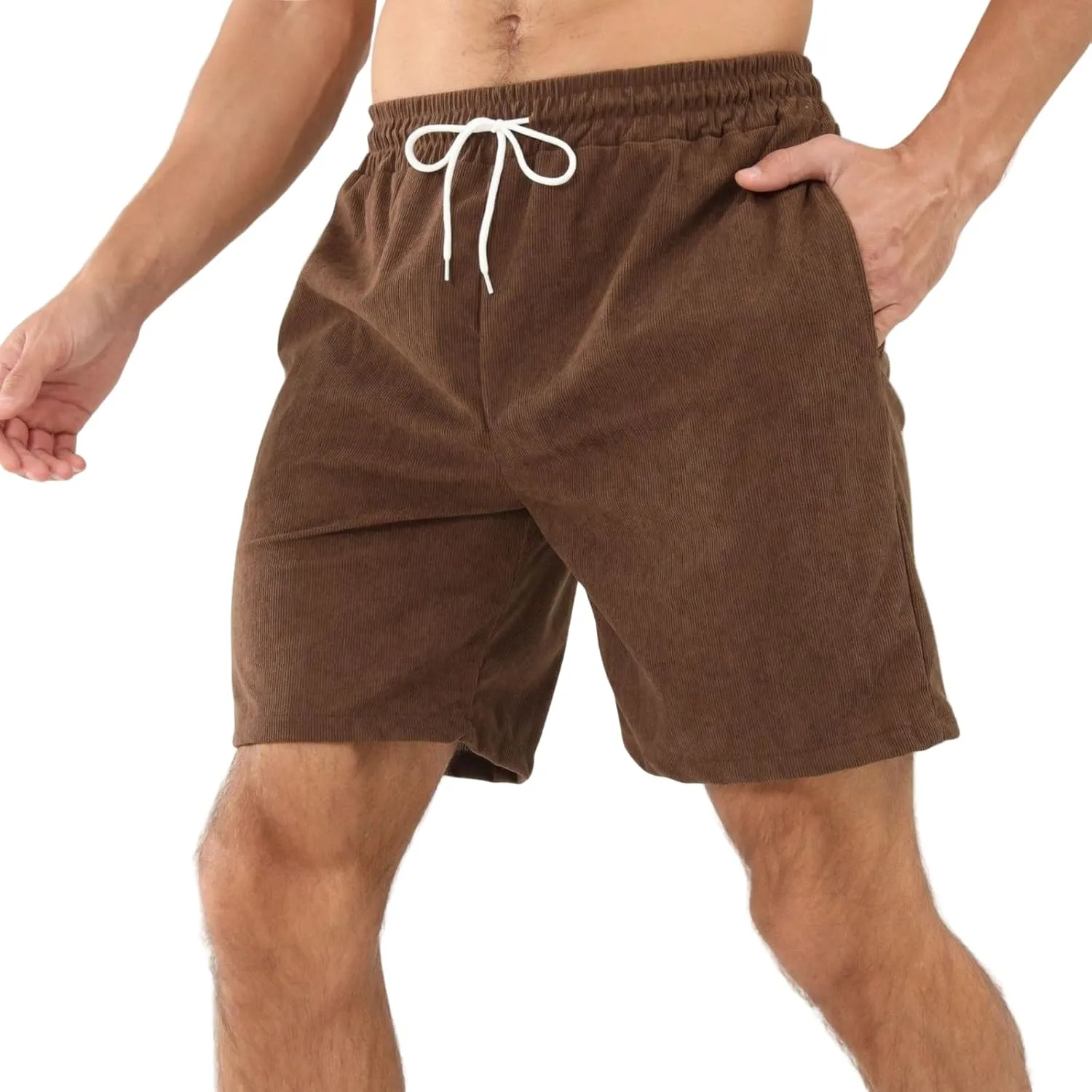Lounge Shorts Men Big and Tall Slim Fit Comfortable and Breathable Low Waisted Shorts 2025 Summer