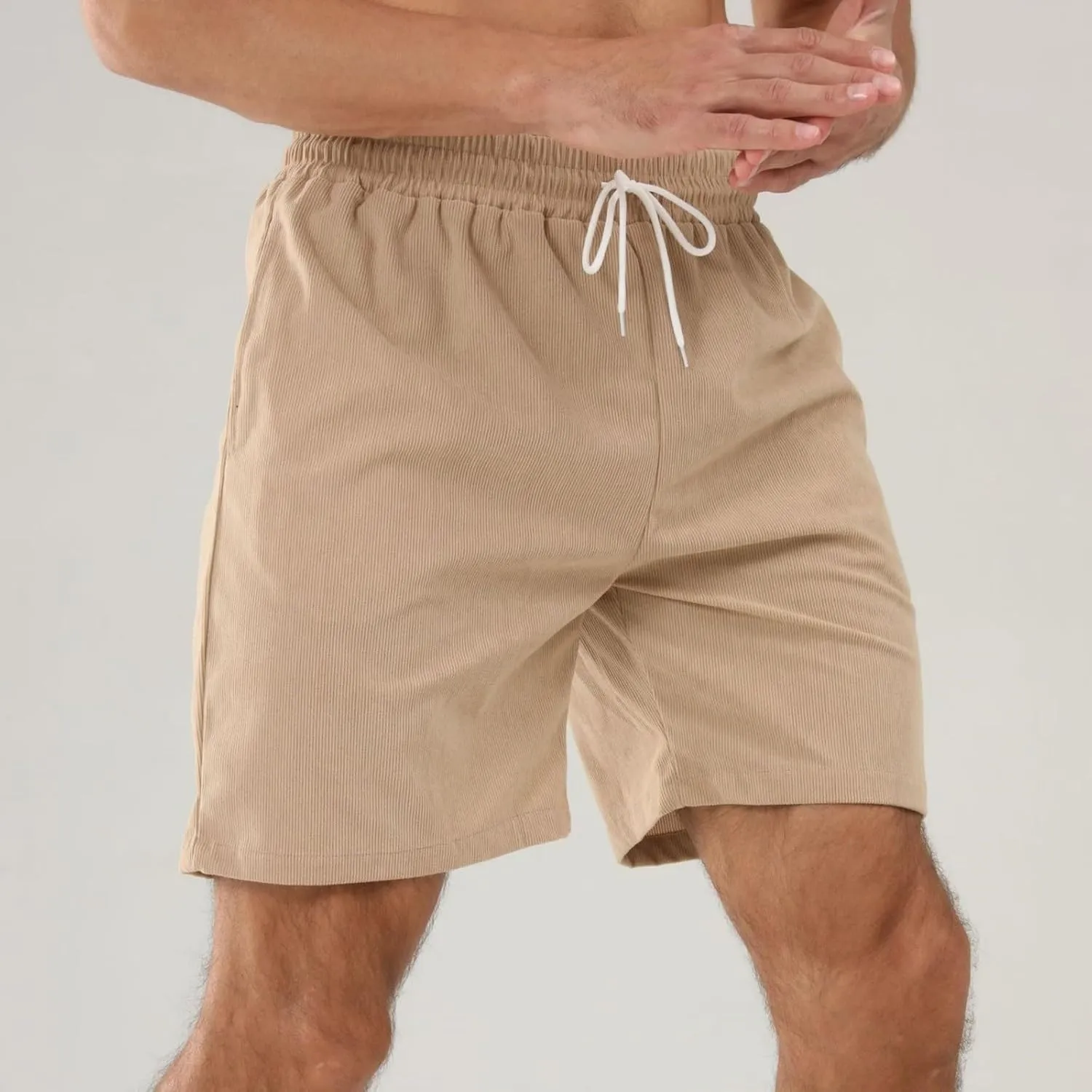 Lounge Shorts Men Big and Tall Slim Fit Comfortable and Breathable Low Waisted Shorts 2025 Summer