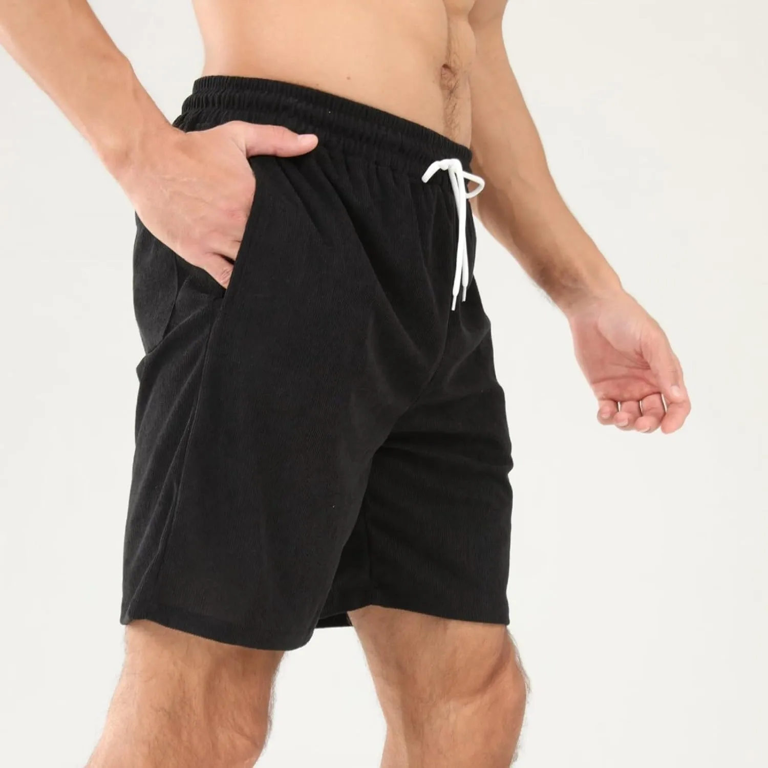 Lounge Shorts Men Big and Tall Slim Fit Comfortable and Breathable Low Waisted Shorts 2025 Summer