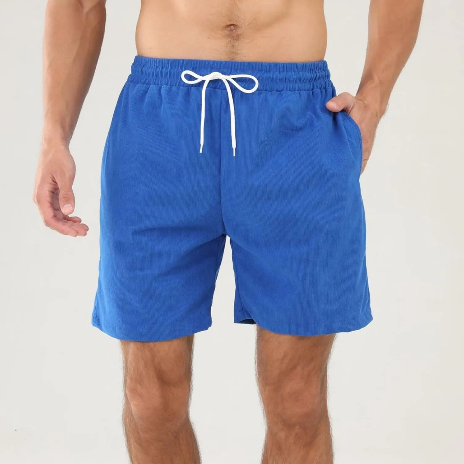 Lounge Shorts Men Big and Tall Slim Fit Comfortable and Breathable Low Waisted Shorts 2025 Summer