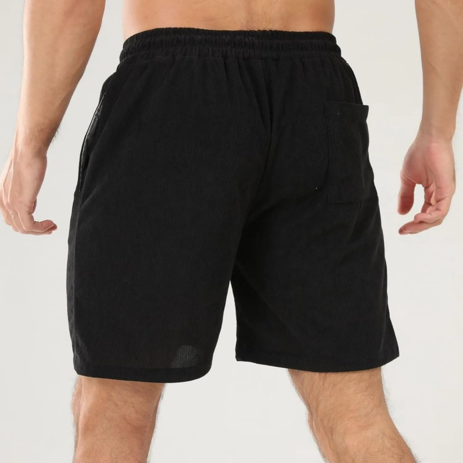 Lounge Shorts Men Big and Tall Slim Fit Comfortable and Breathable Low Waisted Shorts 2025 Summer