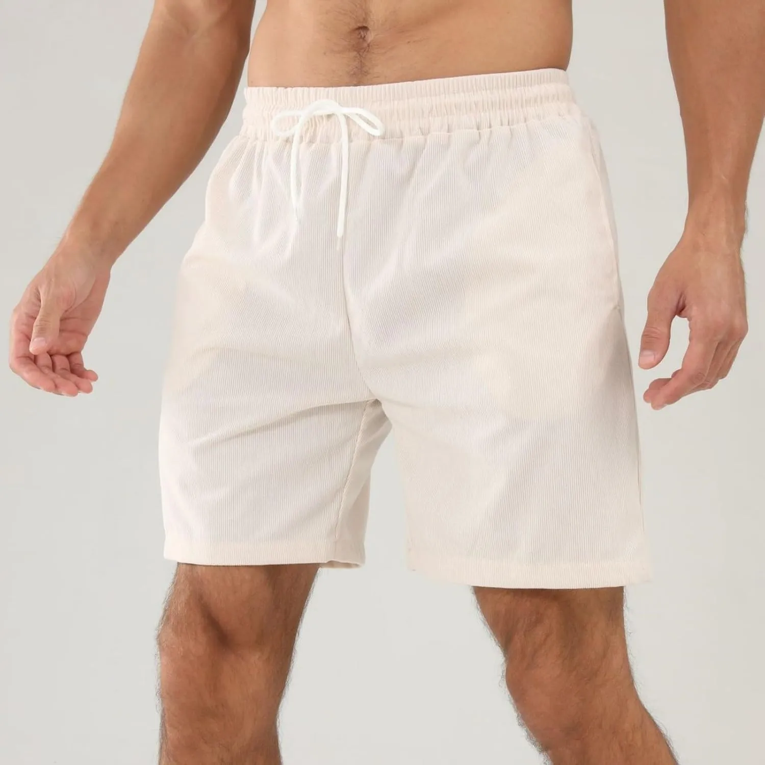 Lounge Shorts Men Big and Tall Slim Fit Comfortable and Breathable Low Waisted Shorts 2025 Summer