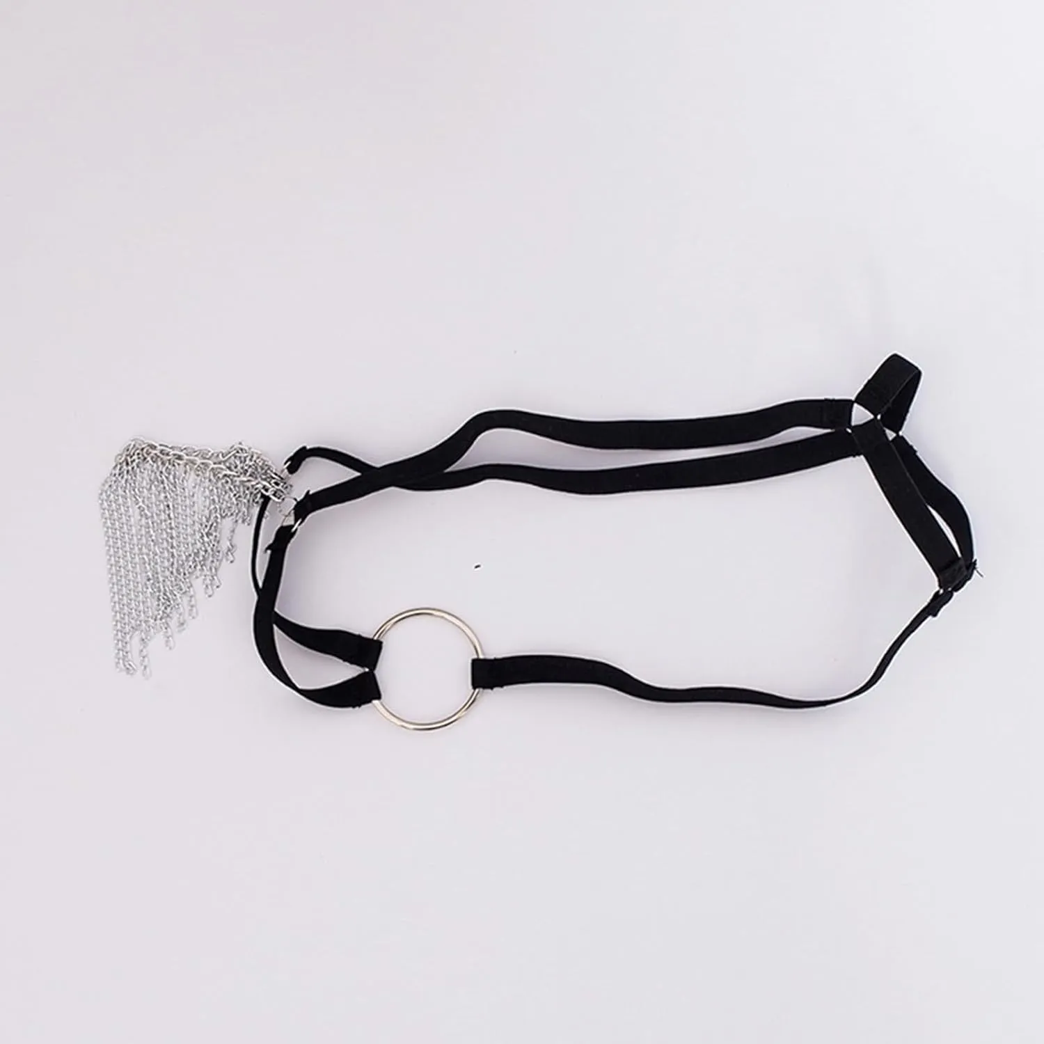 Men's Sexy Underwear Thong with Chain Ring Design for Enhanced Comfort and Style