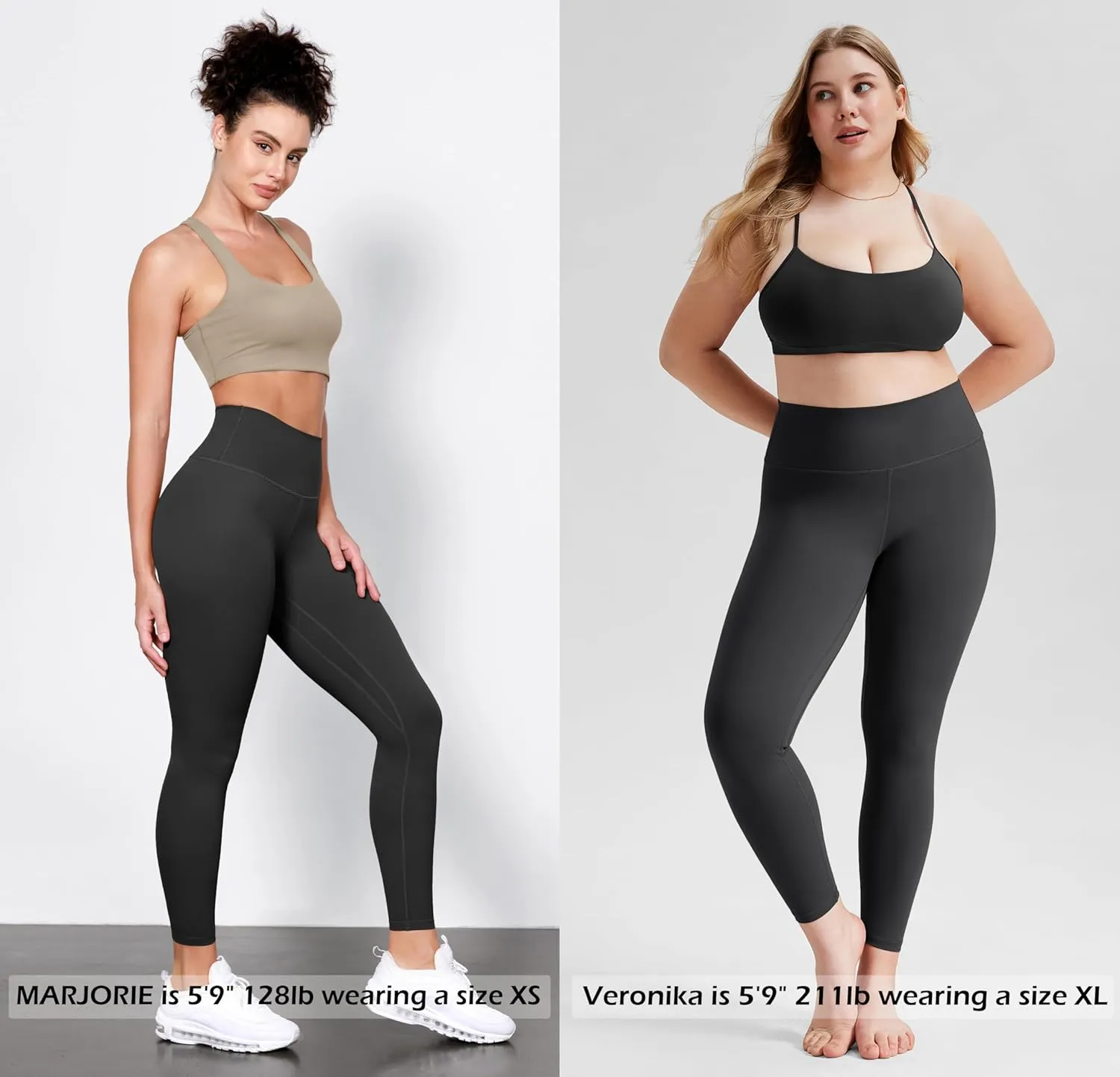 ODODOS ODLIFT Compression Leggings for Women, 25" / 28" High Waist Workout Yoga Pants