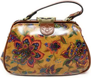 Patricia Nash Gracchi Leather Satchel, French Tapestry