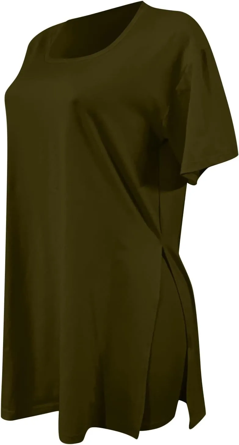 Plus Size 2 Piece Athletic Dress for Women Summer Outfits Tops and Skinny Biker Shorts Sets Tracksuits