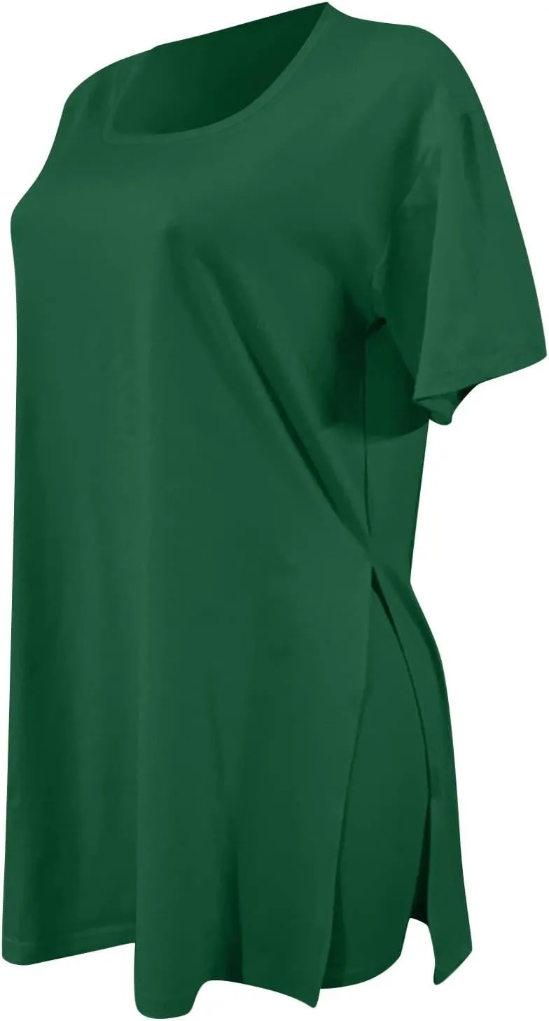 Plus Size 2 Piece Athletic Dress for Women Summer Outfits Tops and Skinny Biker Shorts Sets Tracksuits