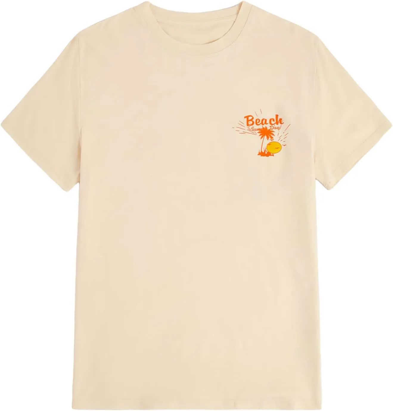 SOLY HUX Men's Graphic Tees Letter Print T Shirts Casual Summer Short Sleeve Tee Top