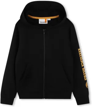 Timberland Boy's Hooded Pullover Fitted Fleece Sweatshirt
