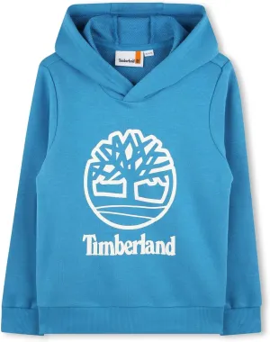 Timberland Boy's Hooded Pullover Fitted Fleece Sweatshirt