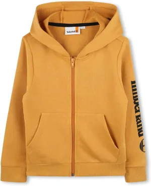 Timberland Boy's Hooded Pullover Fitted Fleece Sweatshirt