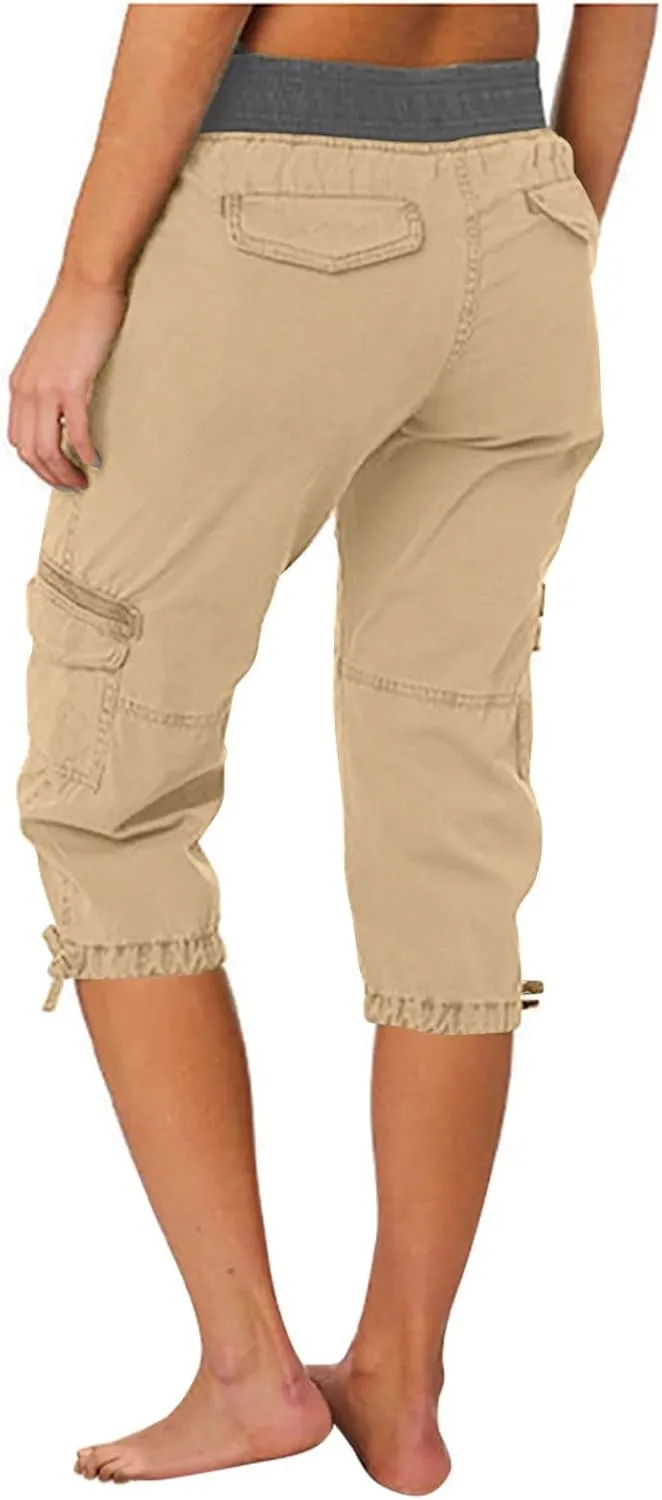 Wide Leg Pants Casual Trousers Belt Casual Zipper Pocket Without Design Color Yoga Pants Womens Cargo Pants Y2K