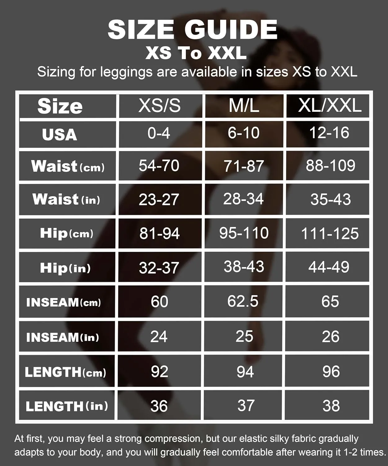Women's Compression Leggings Butt Lifting Work Out Athletic Gym High Waist Tummy Control Stretchy with Pockets