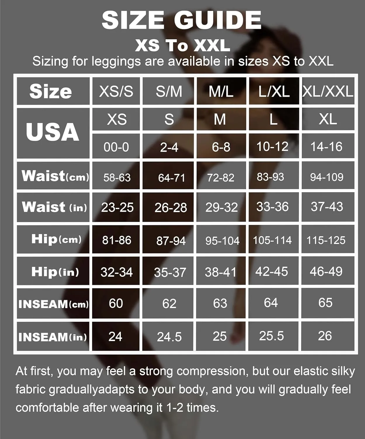 Women's Compression Leggings Butt Lifting Work Out Athletic Gym High Waist Tummy Control Stretchy with Pockets