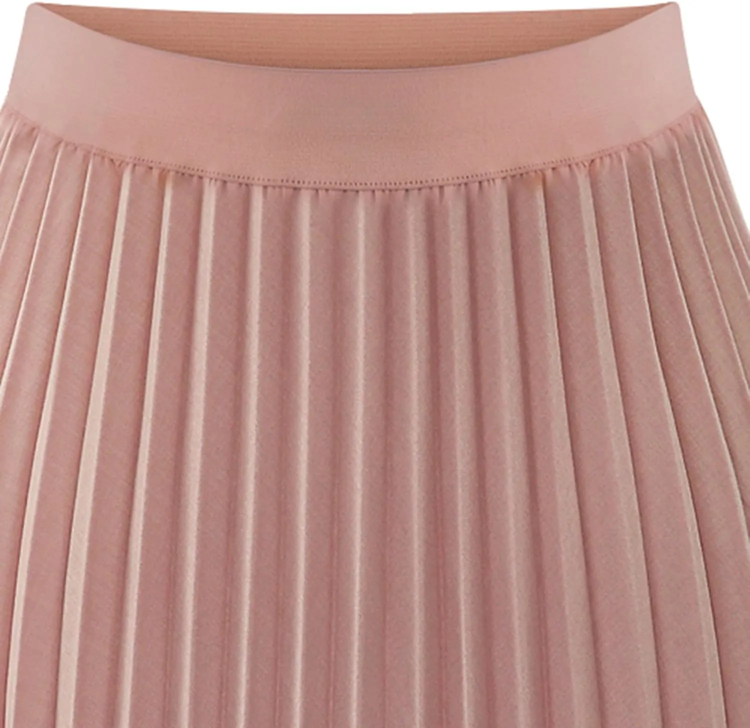 Women's High-Rise Pleated Skirt Chiffon Flowy Maxi Skirt Flared Swing Tiered Skirts A-Line Summer Casual Long Skirt